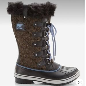 Sorel Tofino Brown Women's Winter Snow Boots EUC Waterproof Size 9